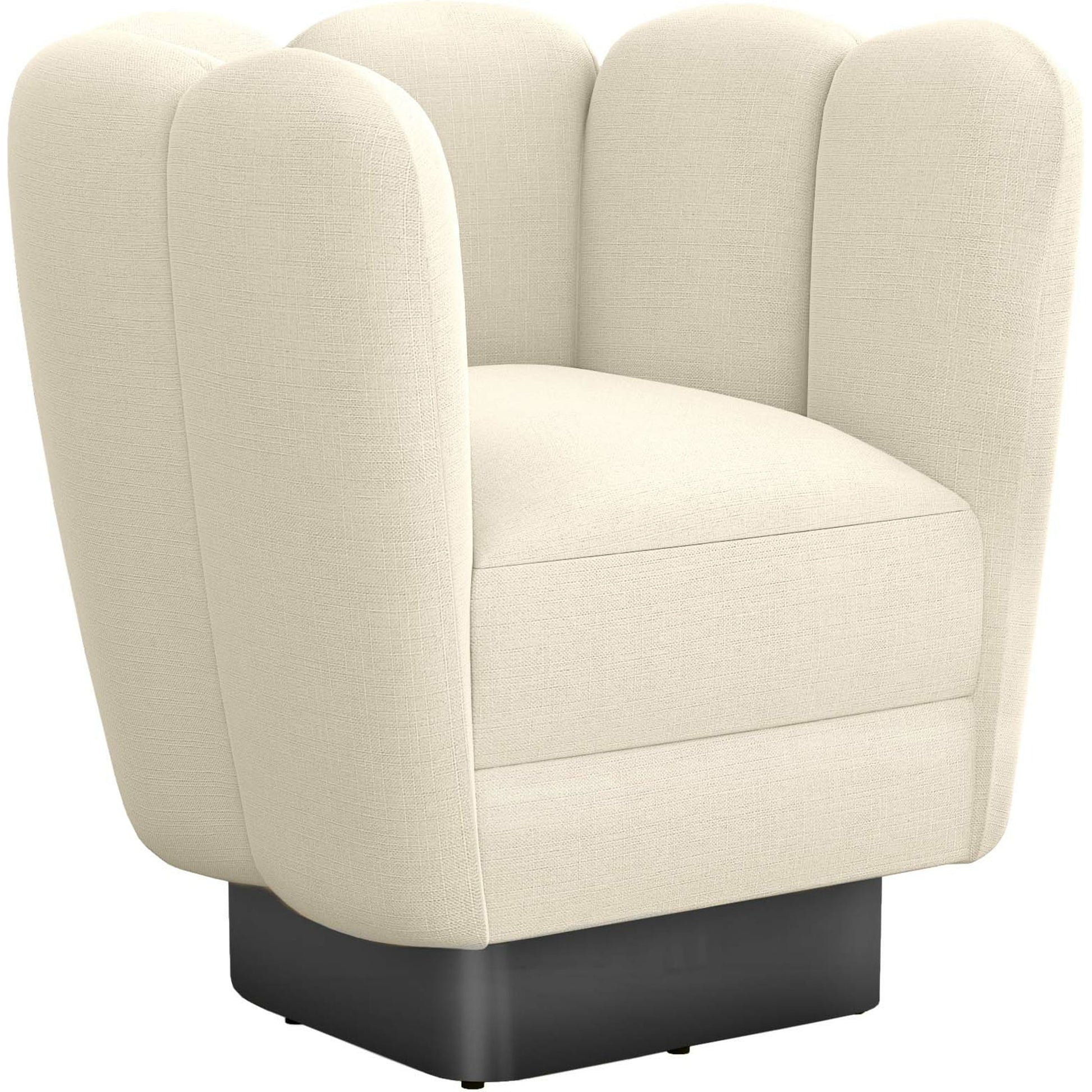 Gallery Gunmetal Swivel Chair by Interlude Home. Made from unique in a modern style.