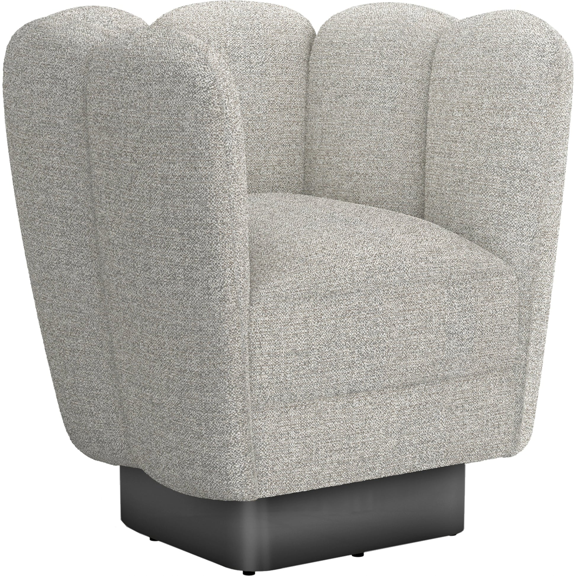 Gallery Gunmetal Swivel Chair by Interlude Home. Made from unique in a modern style.