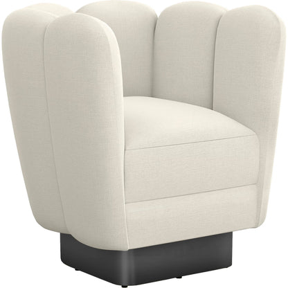 Gallery Gunmetal Swivel Chair by Interlude Home. Made from unique in a modern style.