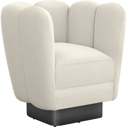 Gallery Gunmetal Swivel Chair by Interlude Home. Made from unique in a modern style.