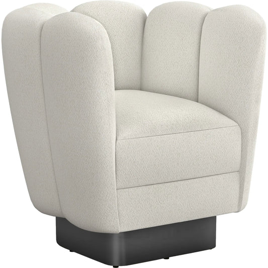 Gallery Gunmetal Swivel Chair by Interlude Home. Made from unique in a modern style.