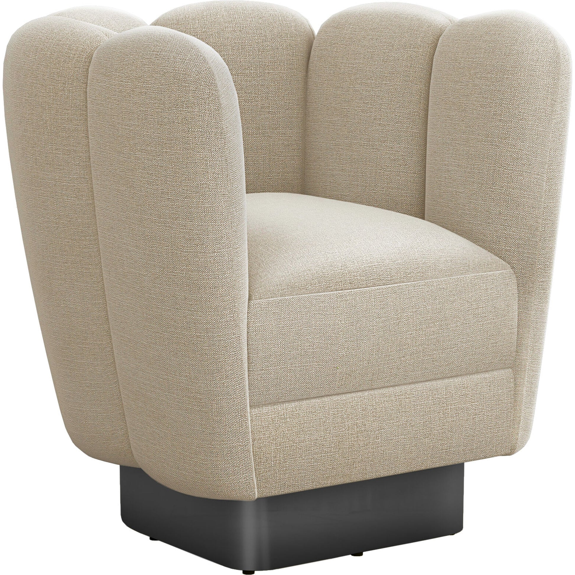 Gallery Gunmetal Swivel Chair by Interlude Home. Made from unique in a modern style.