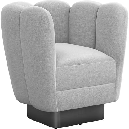 Gallery Gunmetal Swivel Chair by Interlude Home. Made from unique in a modern style.