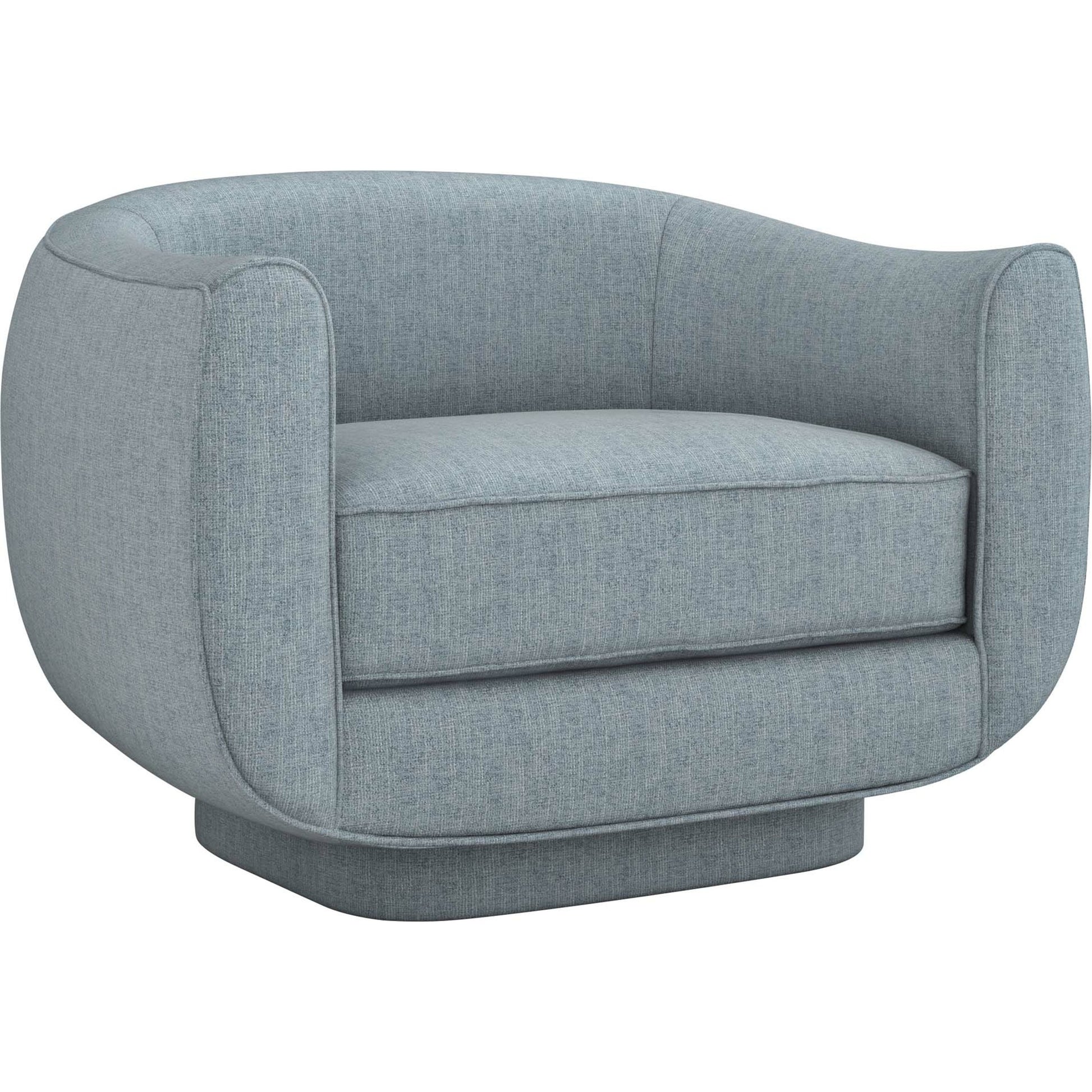 Spectrum Swivel Chair by Interlude Home. Made from unique in a coastal style.