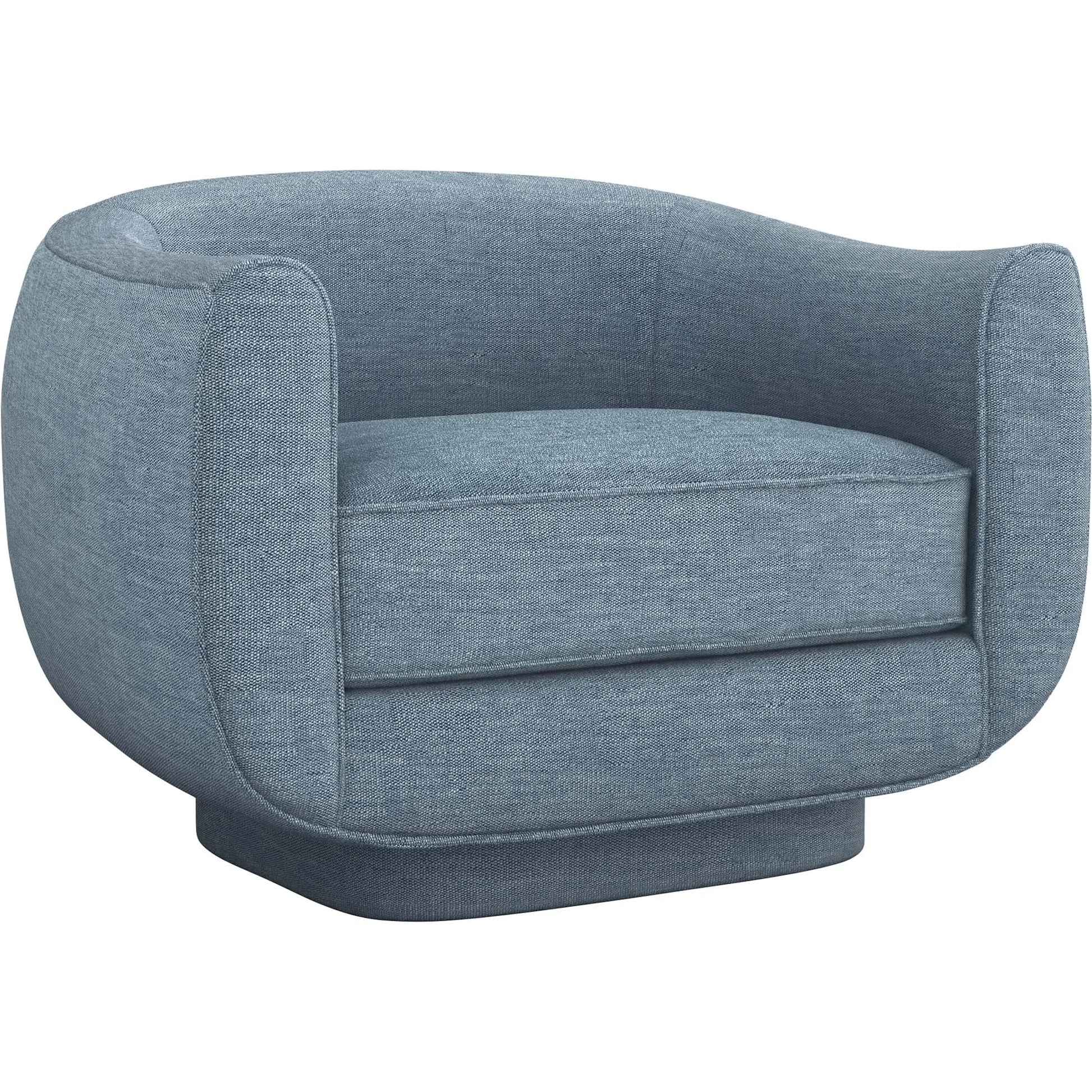 Spectrum Swivel Chair by Interlude Home. Made from unique in a coastal style.