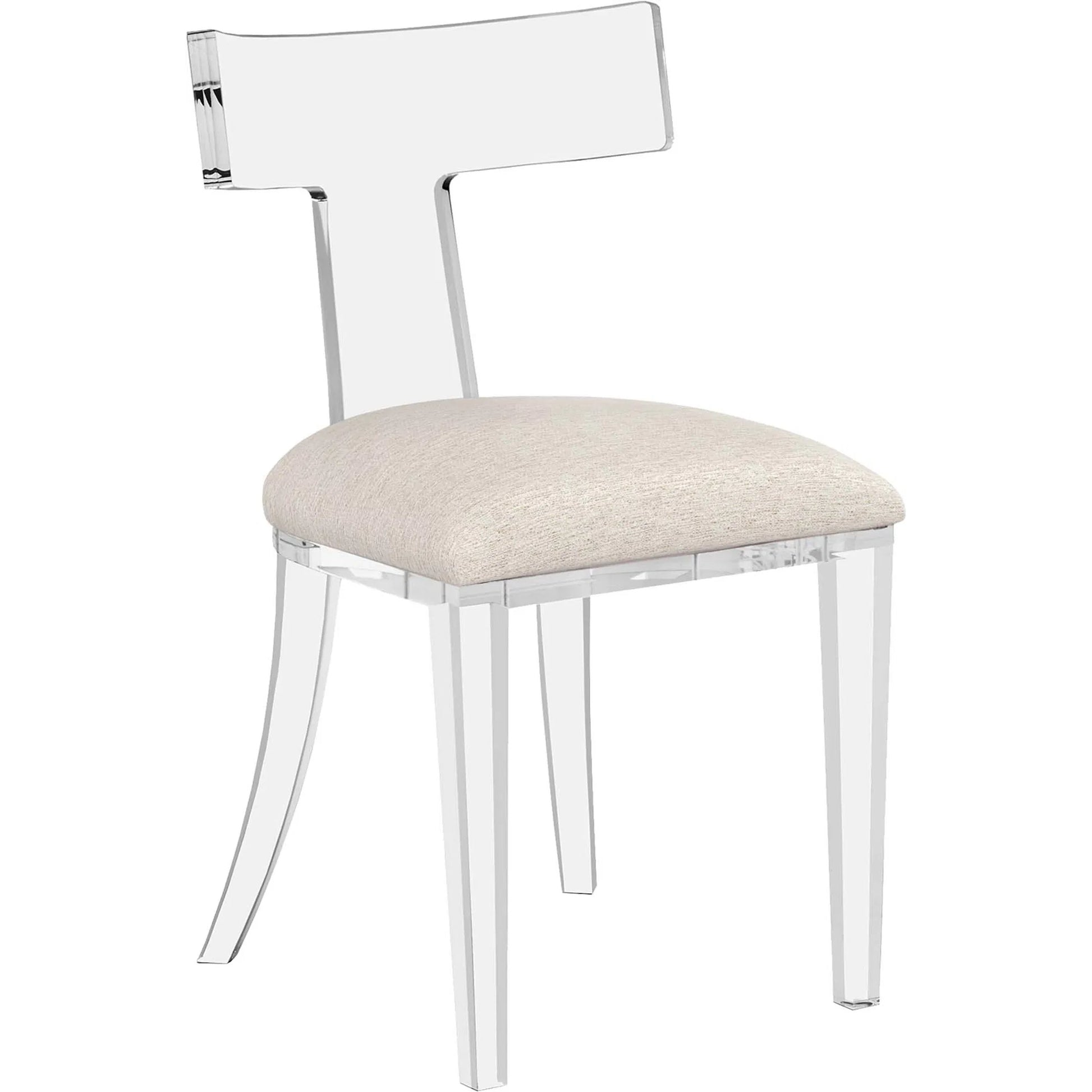 Tristan Acrylic Chair by Interlude Home. Made from unique in a coastal style.