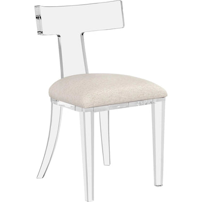 Tristan Acrylic Chair by Interlude Home. Made from unique in a coastal style.
