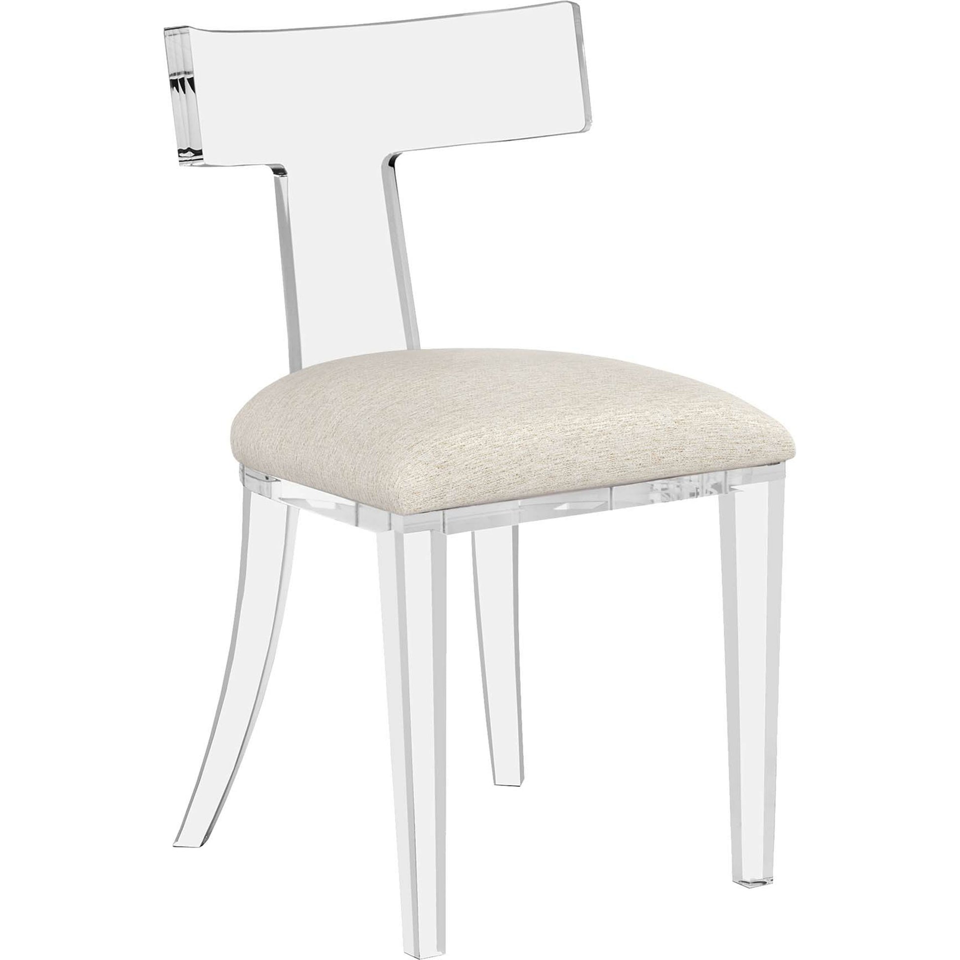 Tristan Acrylic Chair by Interlude Home. Made from unique in a coastal style.