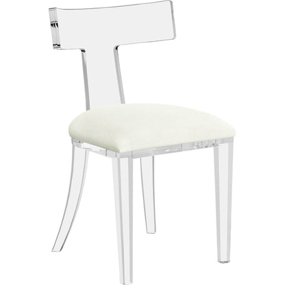 Tristan Acrylic Chair by Interlude Home. Made from unique in a coastal style.