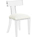 Tristan Acrylic Chair by Interlude Home. Made from unique in a coastal style.