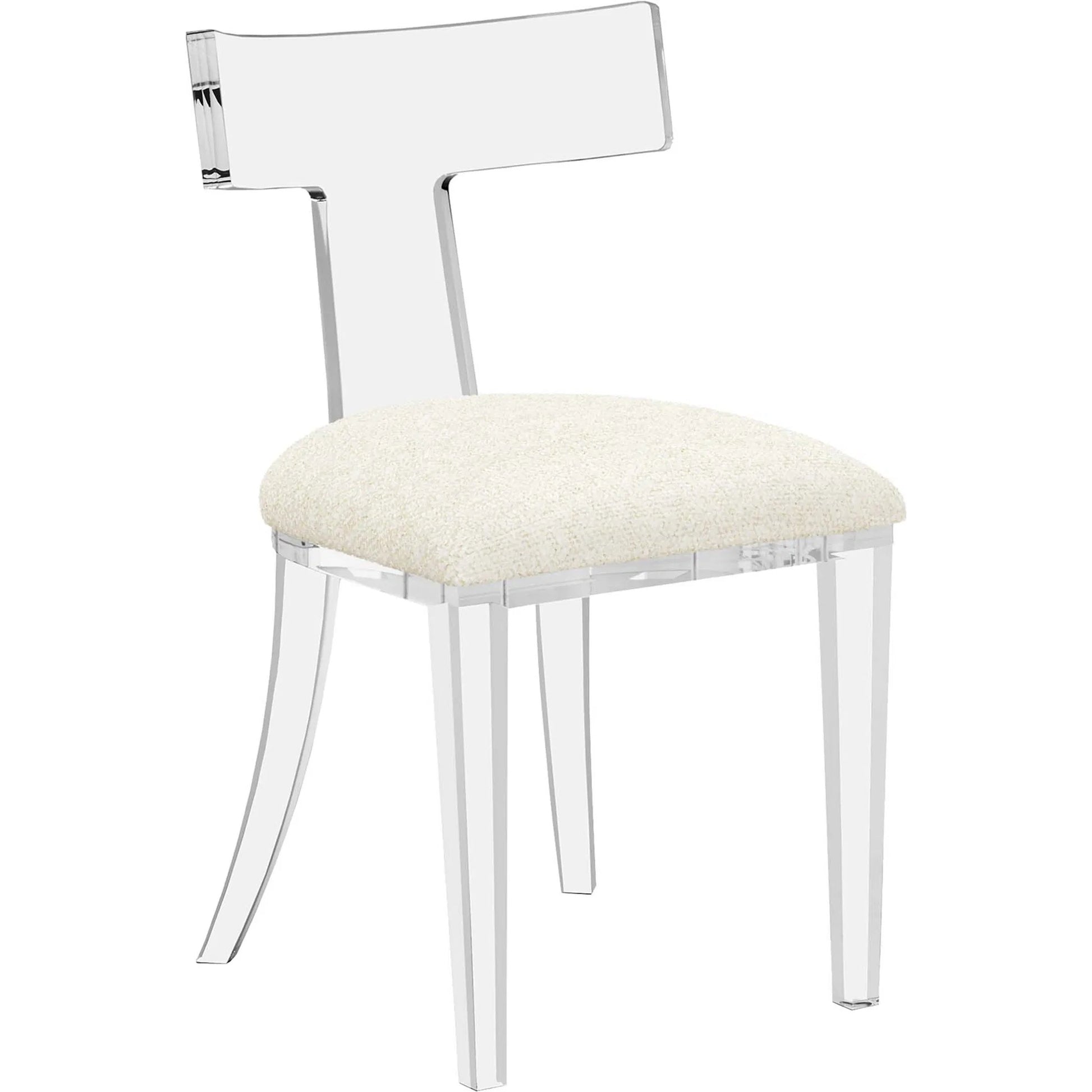 Tristan Acrylic Chair by Interlude Home. Made from unique in a coastal style.