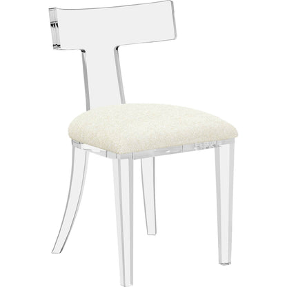 Tristan Acrylic Chair by Interlude Home. Made from unique in a coastal style.