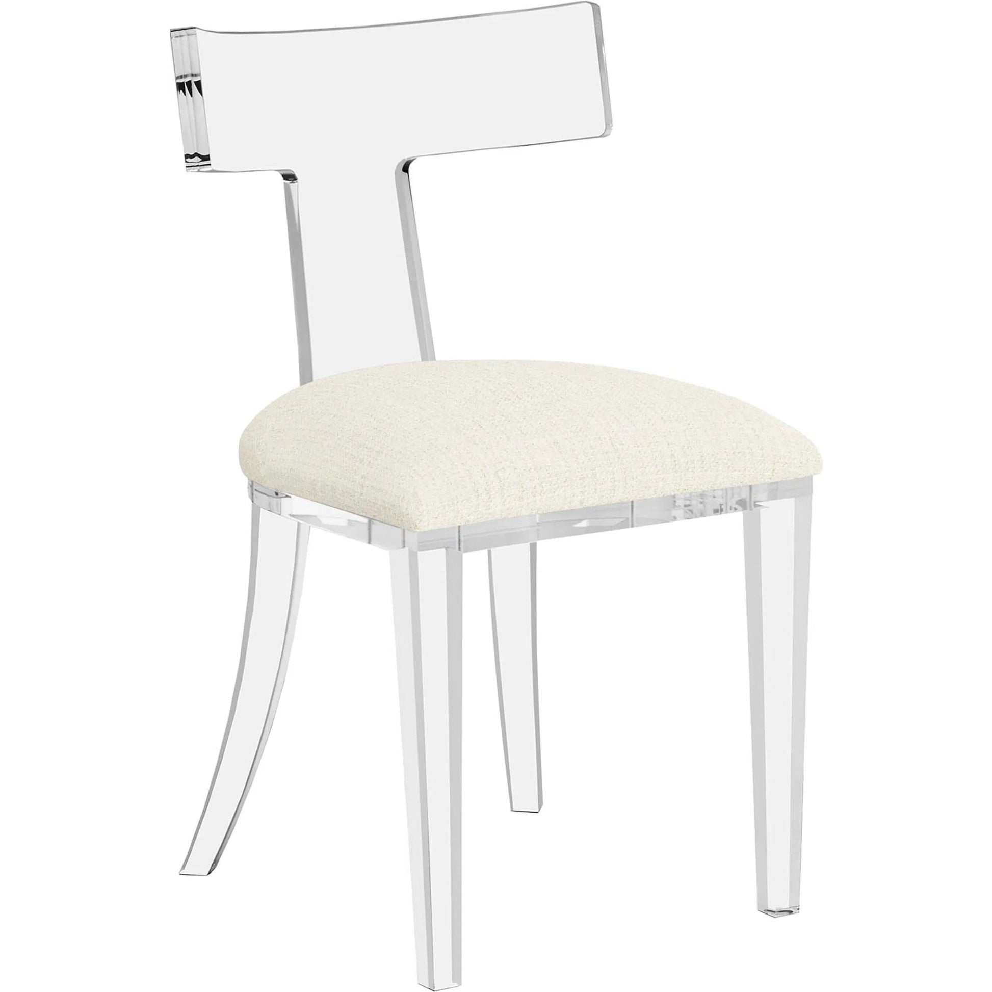 Tristan Acrylic Chair by Interlude Home. Made from unique in a coastal style.