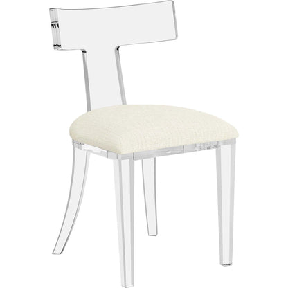 Tristan Acrylic Chair by Interlude Home. Made from unique in a coastal style.