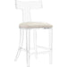 Tristan Acrylic Counter Stool by Interlude Home. Made from unique in a coastal style.