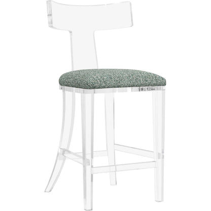 Tristan Acrylic Counter Stool by Interlude Home. Made from unique in a coastal style.