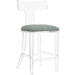 Tristan Acrylic Counter Stool by Interlude Home. Made from unique in a coastal style.