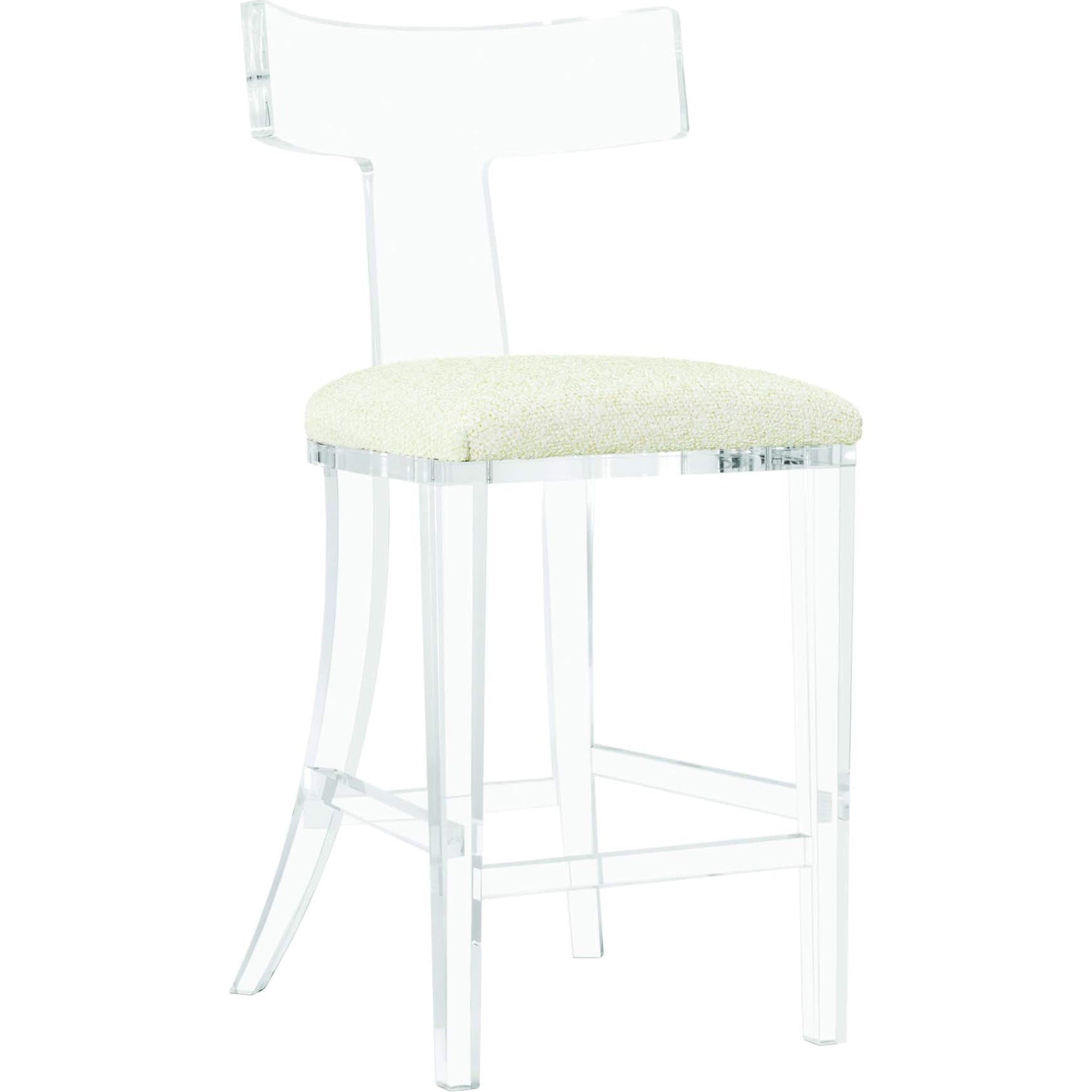 Tristan Acrylic Counter Stool by Interlude Home. Made from unique in a coastal style.