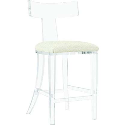 Tristan Acrylic Counter Stool by Interlude Home. Made from unique in a coastal style.