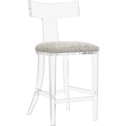 Tristan Acrylic Counter Stool by Interlude Home. Made from unique in a coastal style.