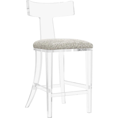 Tristan Acrylic Counter Stool by Interlude Home. Made from unique in a coastal style.
