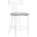 Tristan Acrylic Counter Stool by Interlude Home. Made from unique in a coastal style.
