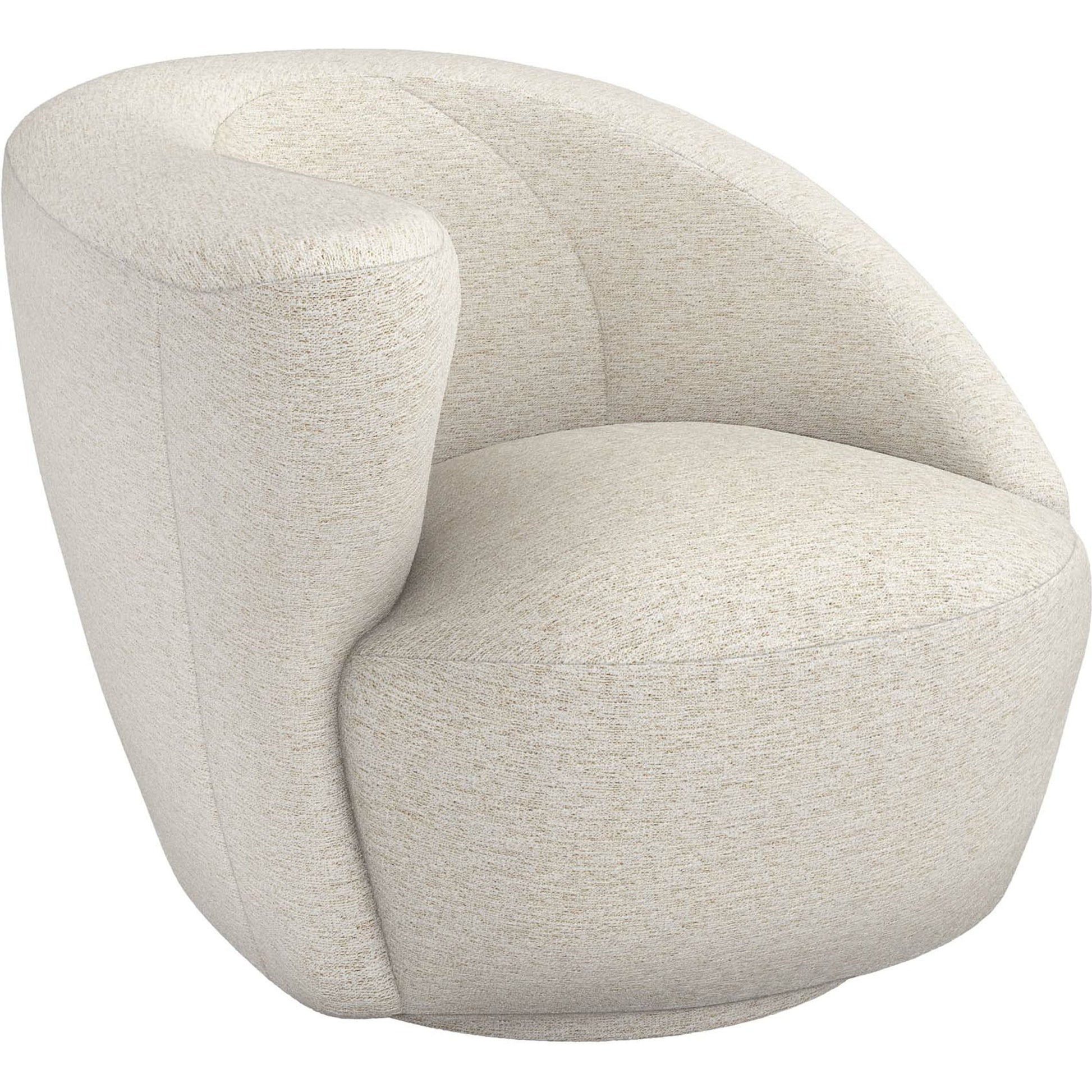 Carlisle Right Swivel Chair by Interlude Home. Made from unique in a coastal style.