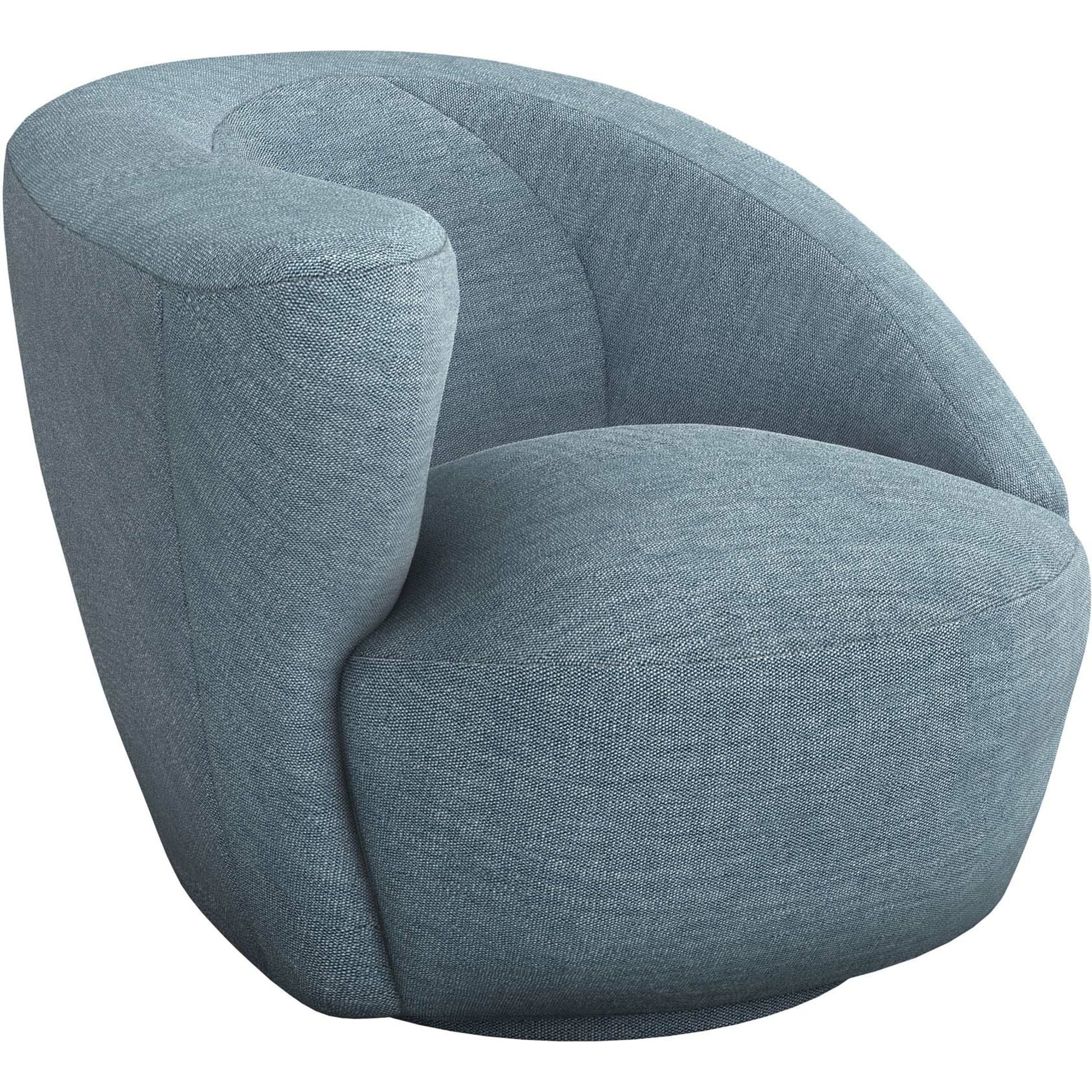 Carlisle Right Swivel Chair by Interlude Home. Made from unique in a coastal style.