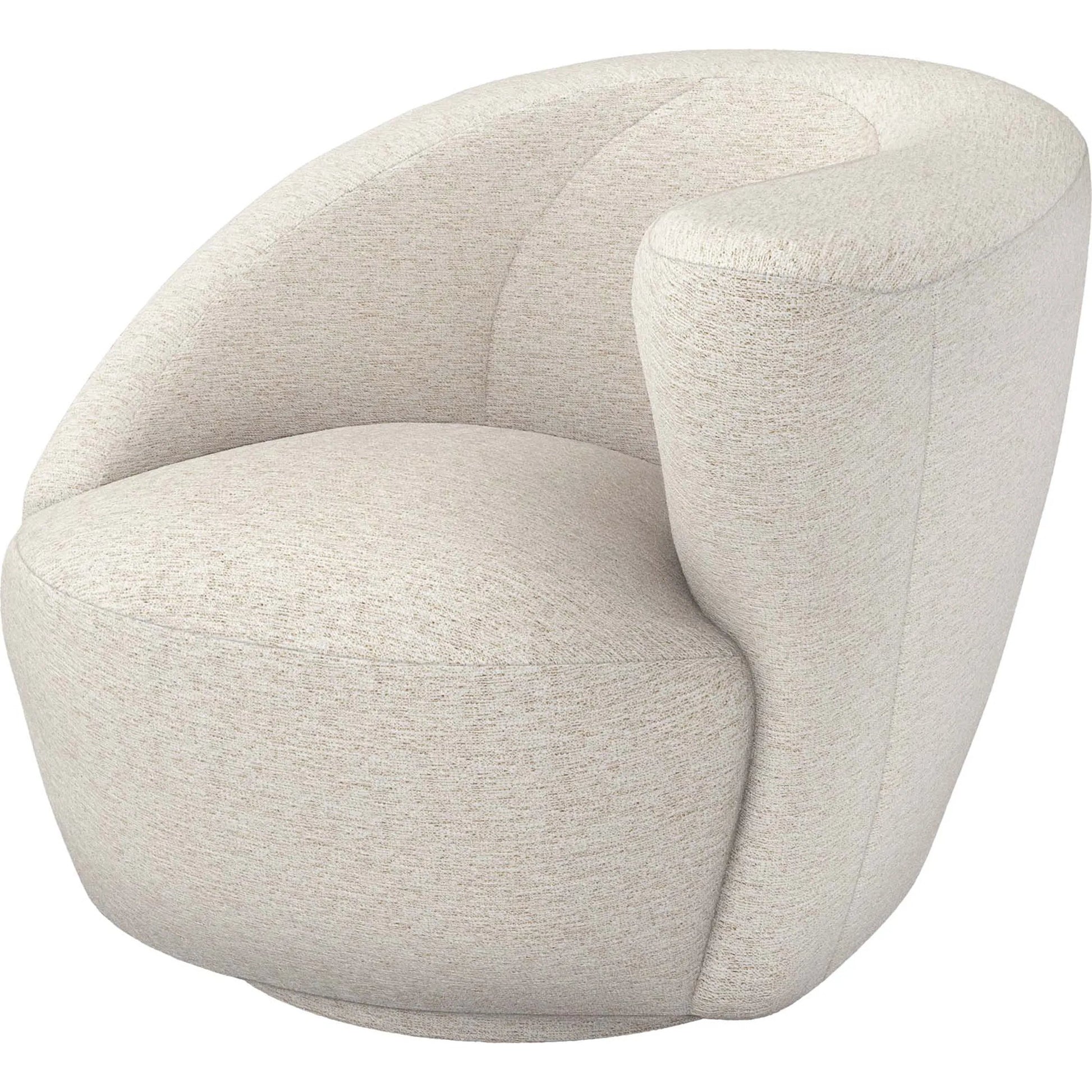 Carlisle Right Swivel Chair by Interlude Home. Made from unique in a coastal style.