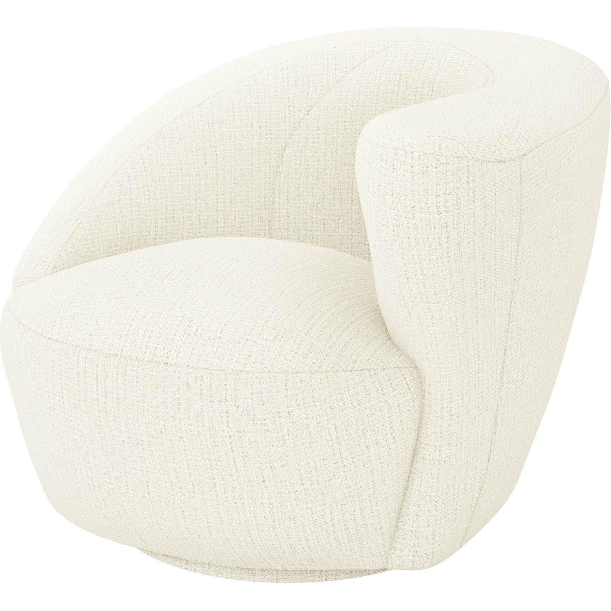 Carlisle Right Swivel Chair by Interlude Home. Made from unique in a coastal style.