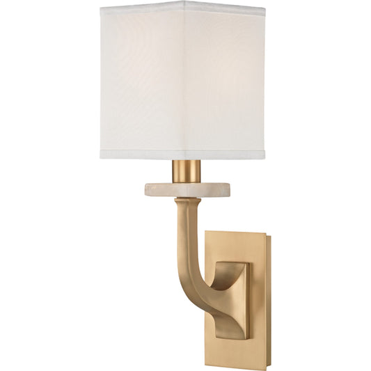 Rockwell Wall Sconce by Hudson Valley. Made from steel in a transitional style.