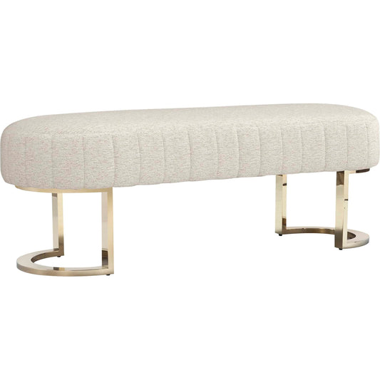 Harlow Bench by Interlude Home. Made from unique in a coastal style.