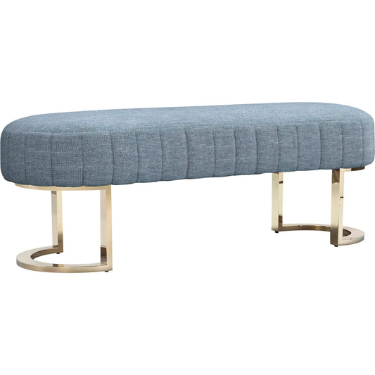 Harlow Bench by Interlude Home. Made from unique in a coastal style.