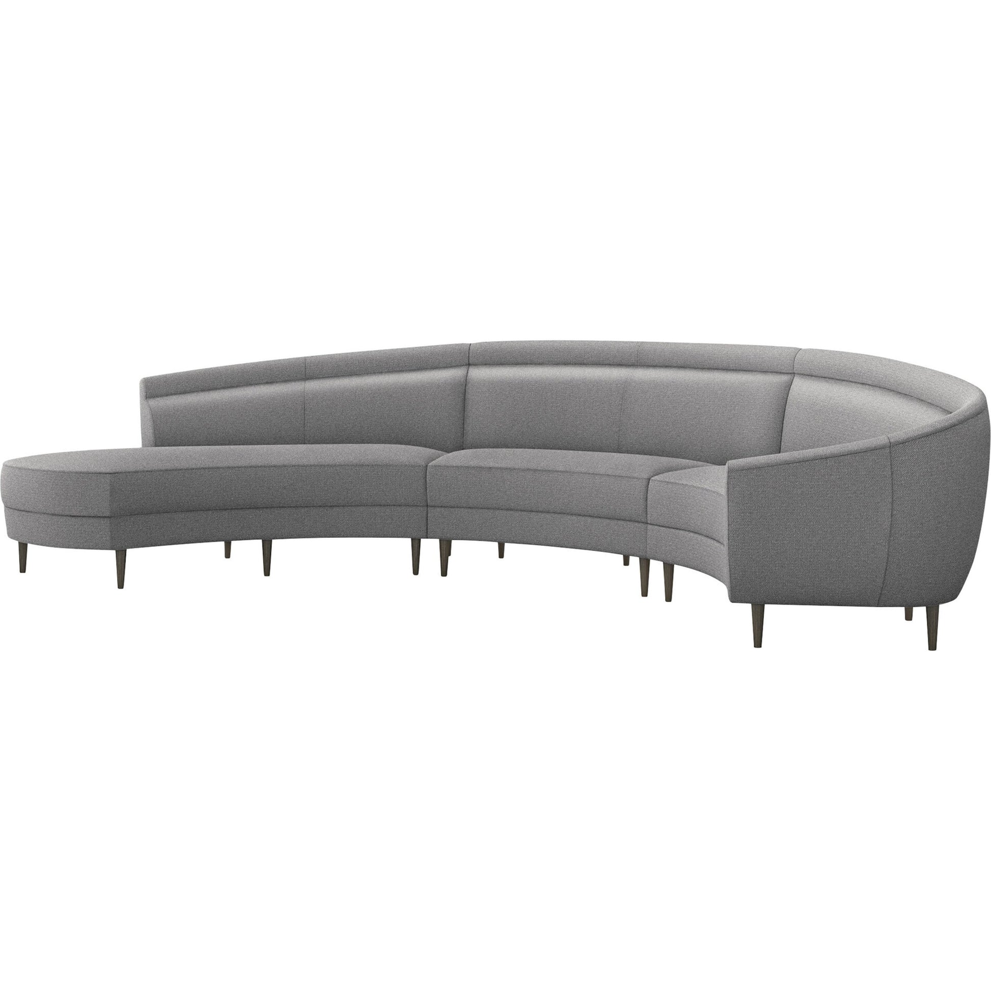 Capri Chaise Sectional Right Facing by Interlude Home. Made from unique in a transitional style.