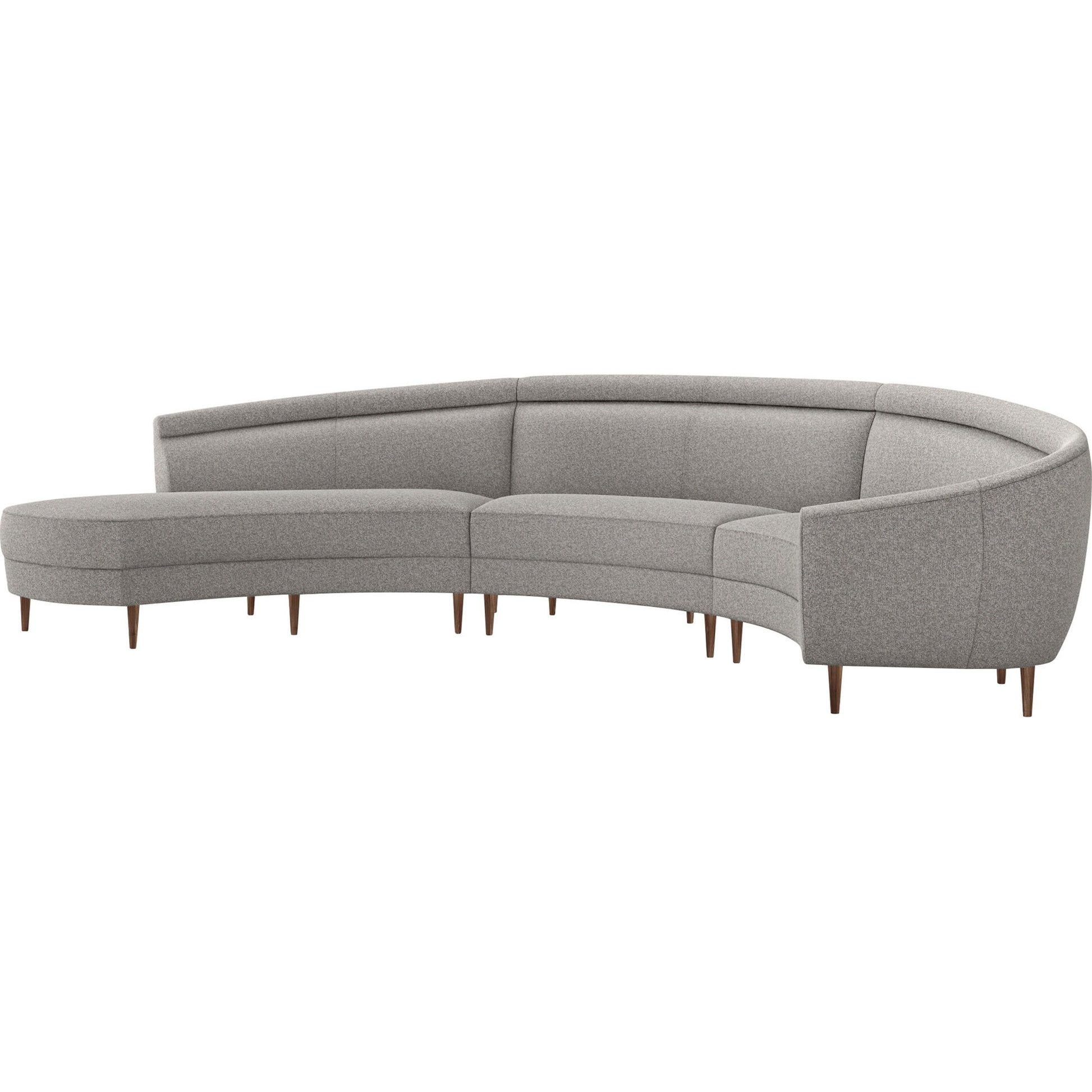 Capri Chaise Sectional Right Facing by Interlude Home. Made from unique in a transitional style.