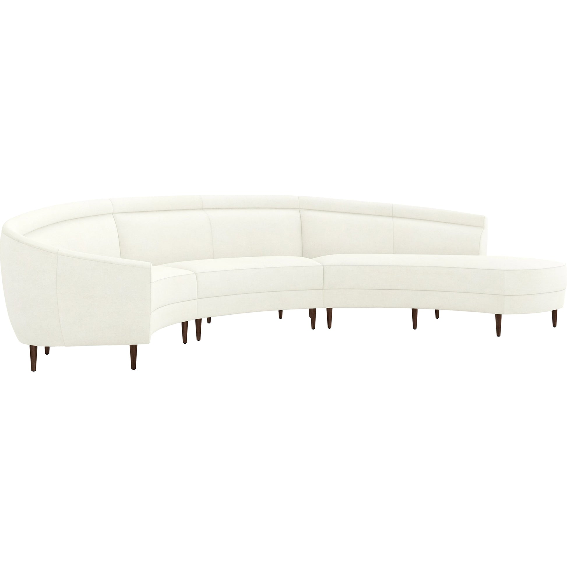 Capri Chaise Sectional Right Facing by Interlude Home. Made from unique in a transitional style.