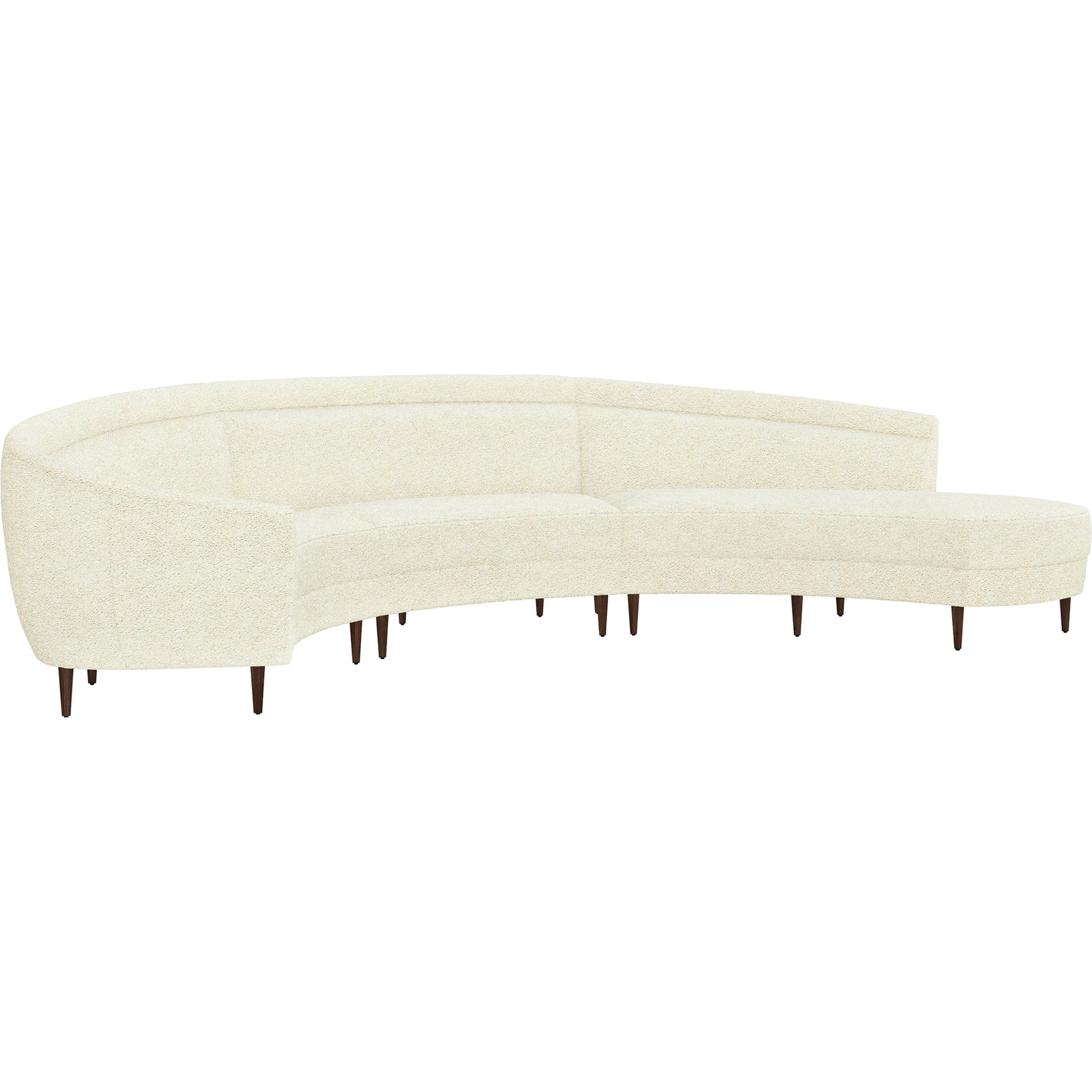 Capri Chaise Sectional Right Facing by Interlude Home. Made from unique in a transitional style.