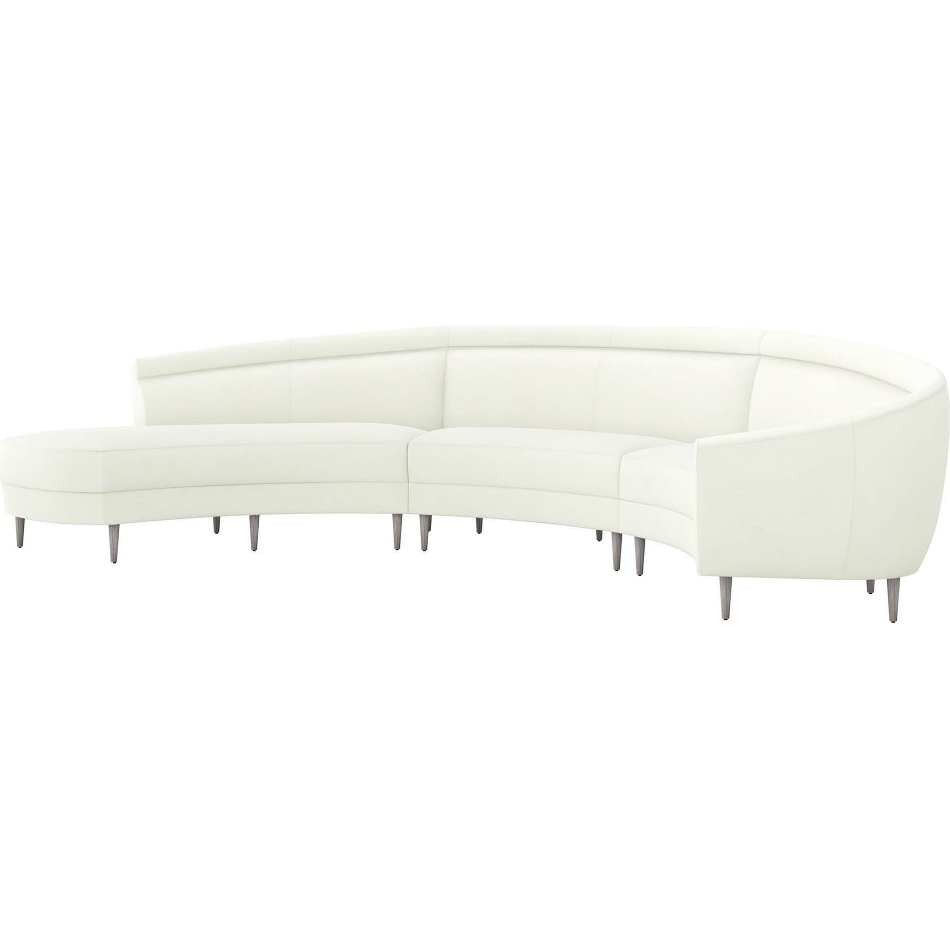 Capri Chaise Sectional Right Facing by Interlude Home. Made from unique in a transitional style.