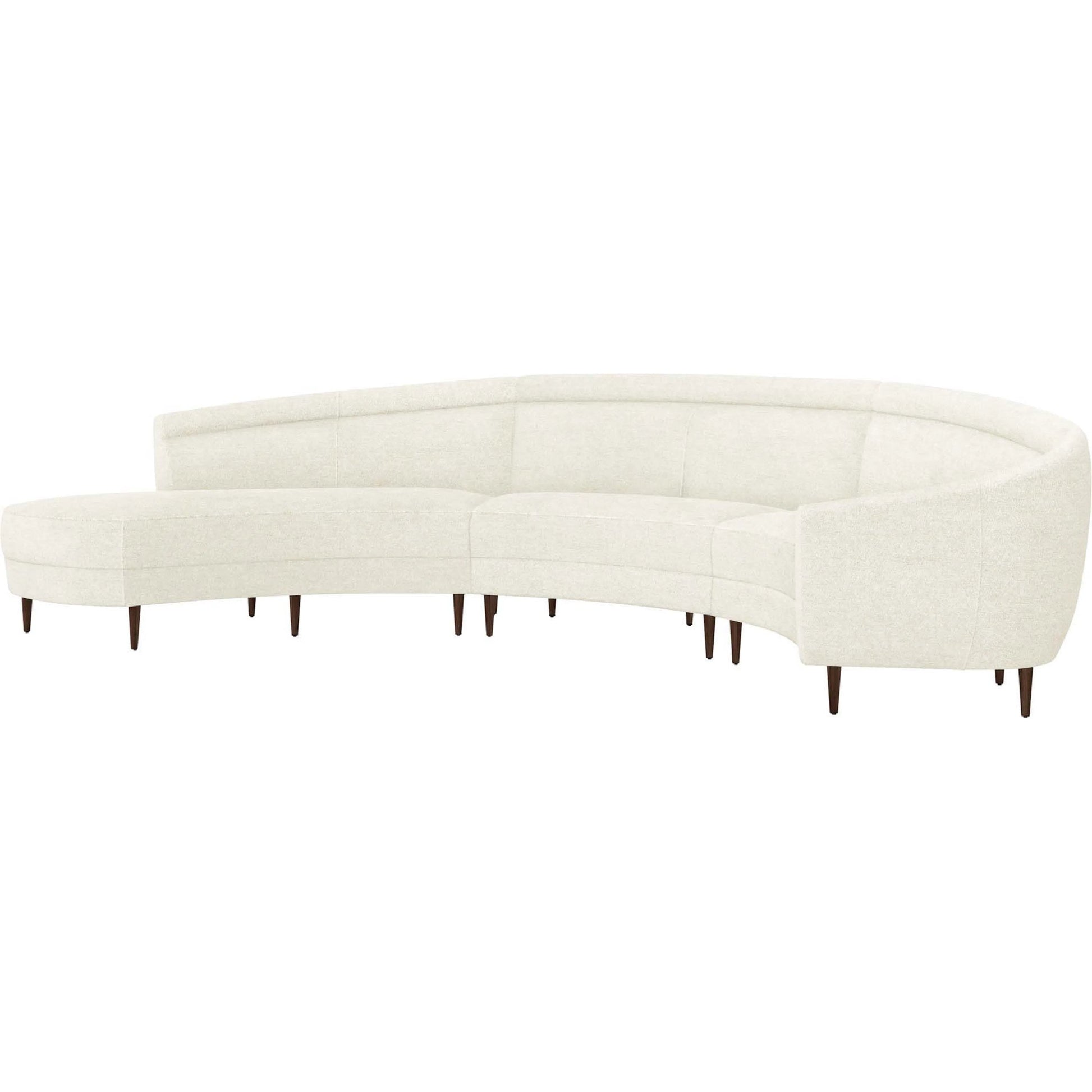 Capri Chaise Sectional Right Facing by Interlude Home. Made from unique in a transitional style.