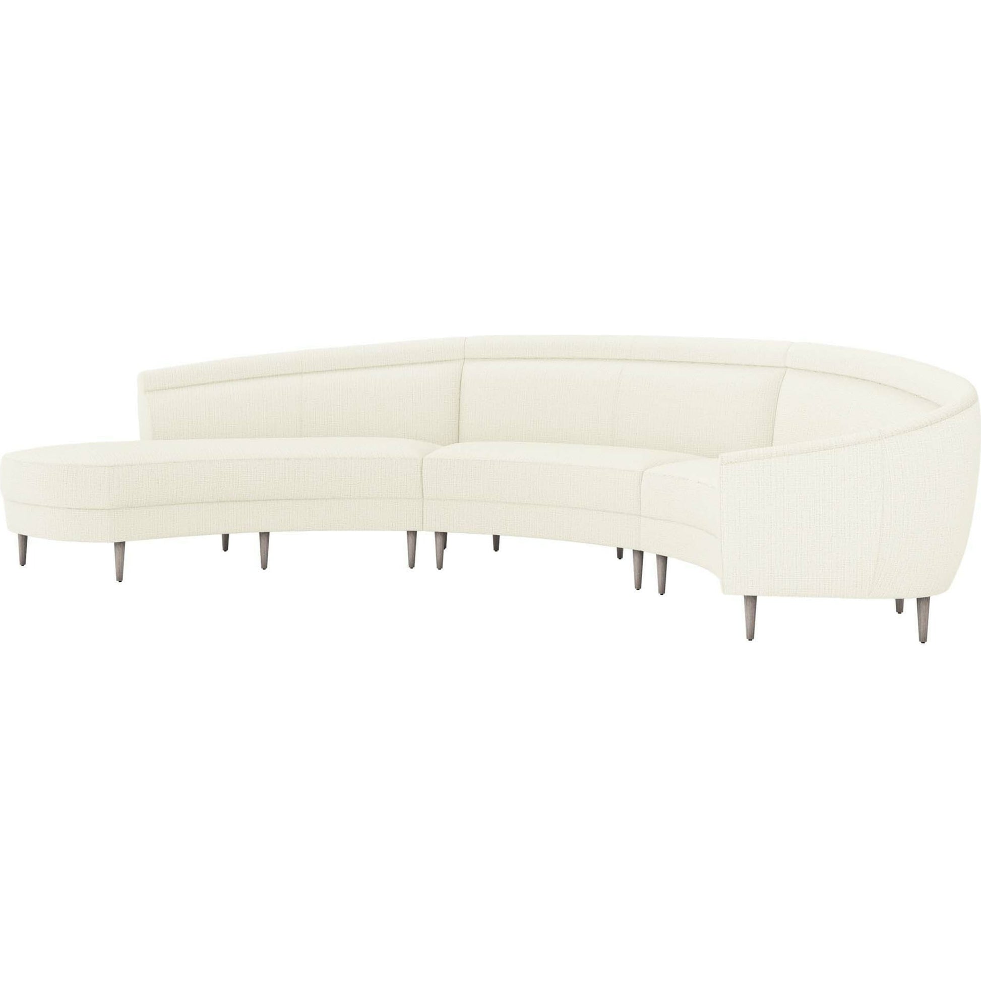 Capri Chaise Sectional Right Facing by Interlude Home. Made from unique in a transitional style.