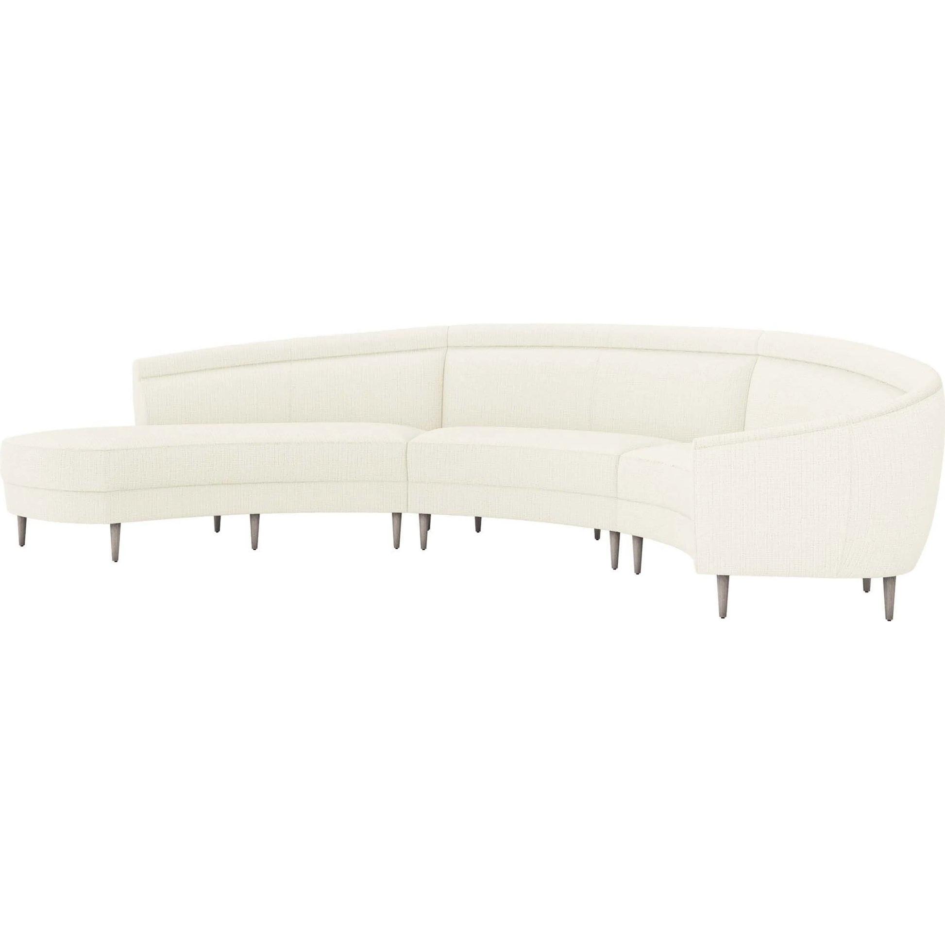 Capri Chaise Sectional Right Facing by Interlude Home. Made from unique in a transitional style.