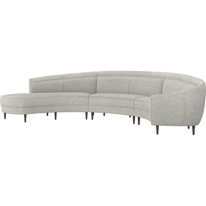 Capri Chaise Sectional by Interlude Home. Made from unique in a modern style.