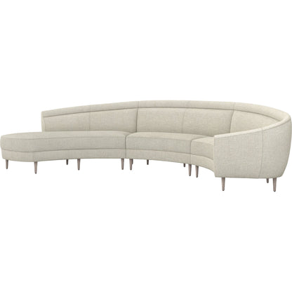 Capri Chaise Sectional by Interlude Home. Made from unique in a modern style.