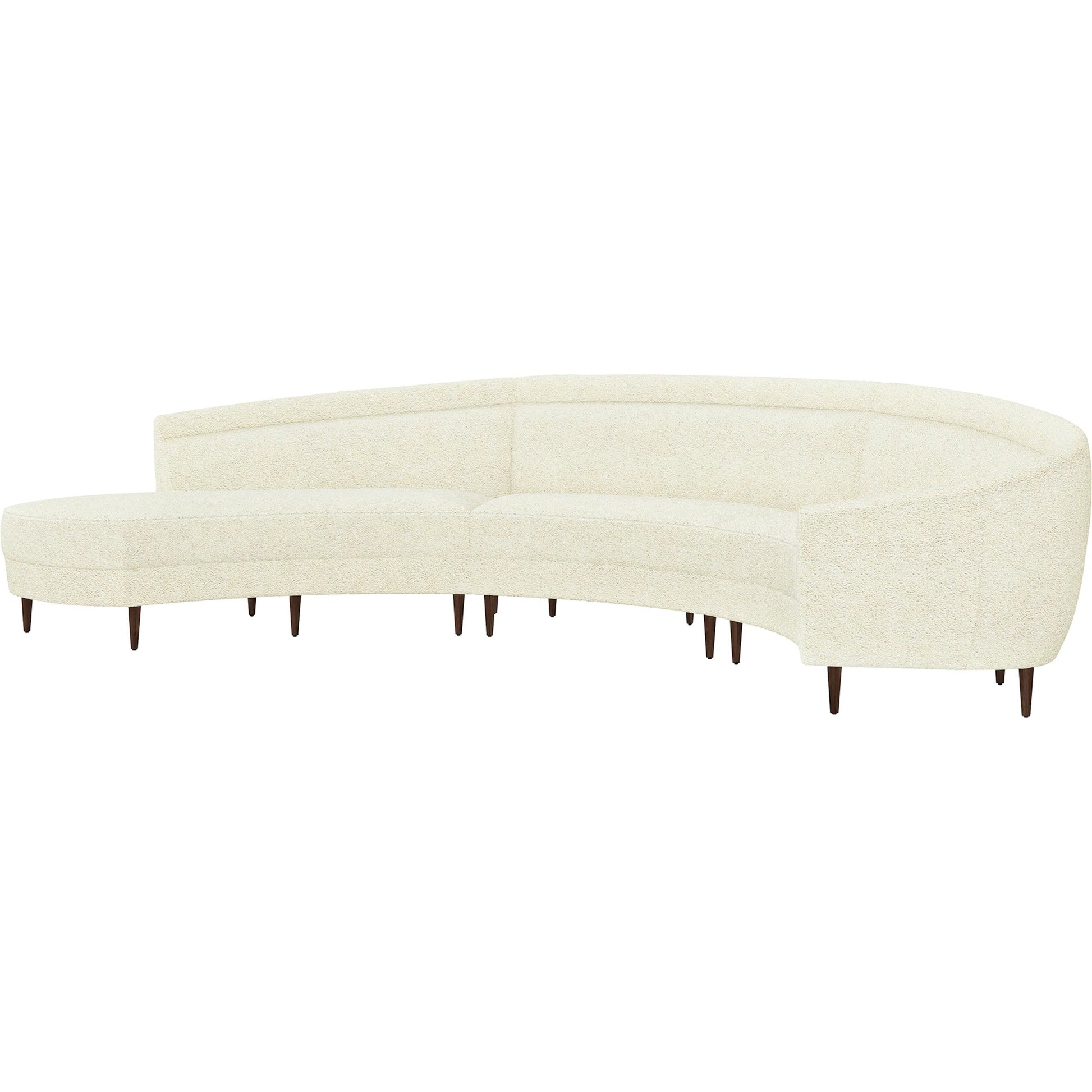 Capri Chaise Sectional by Interlude Home. Made from unique in a modern style.