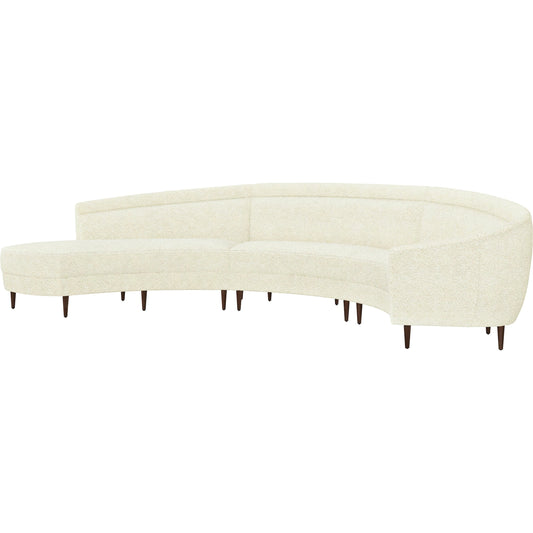 Capri Chaise Sectional by Interlude Home. Made from unique in a modern style.