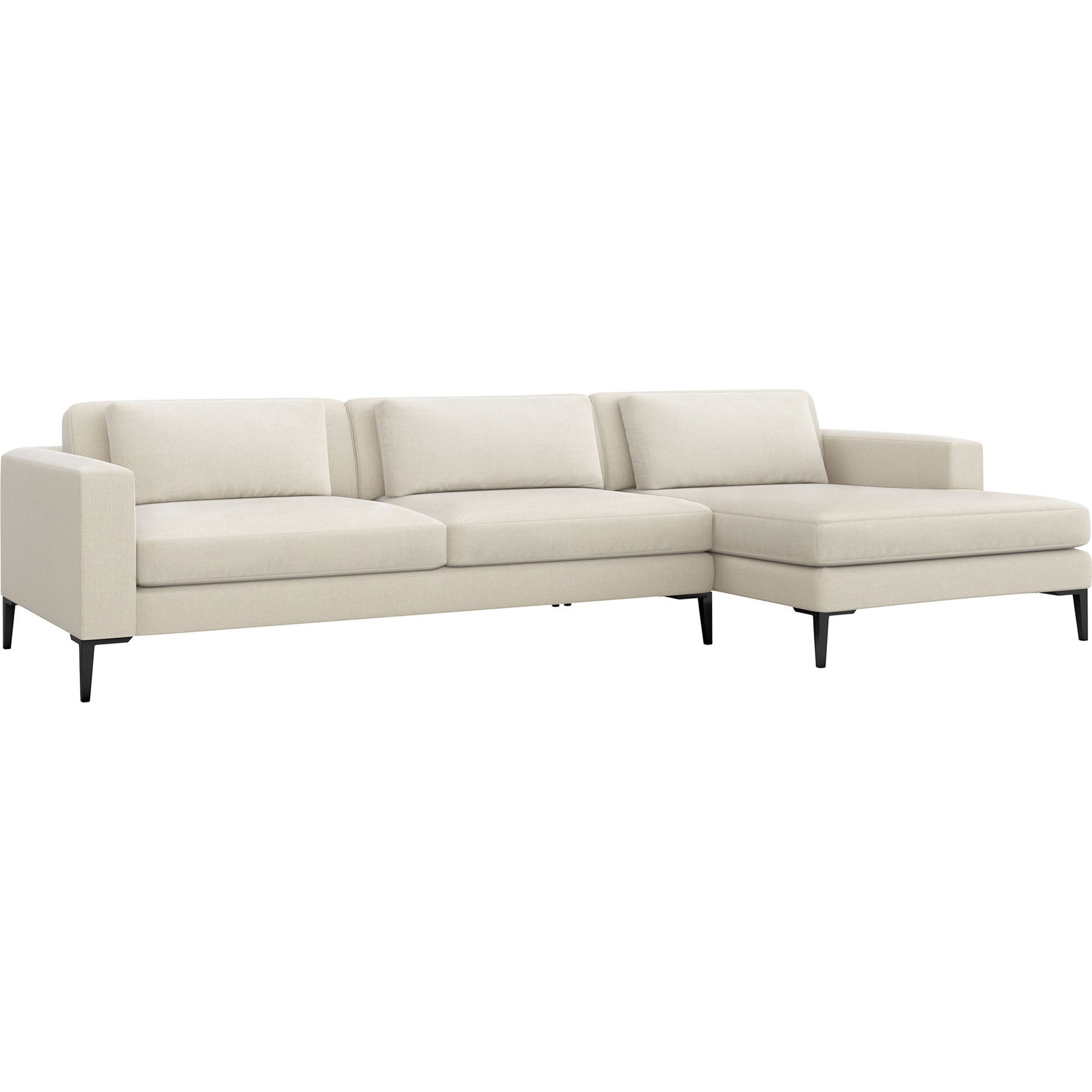 Izzy Chaise Sectional Right Facing by Interlude Home. Made from unique in a modern style.