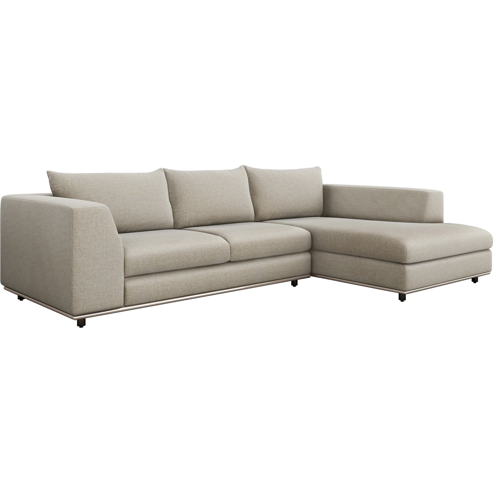 Comodo Chaise Sectional Left Facing by Interlude Home. Made from unique in a modern style.