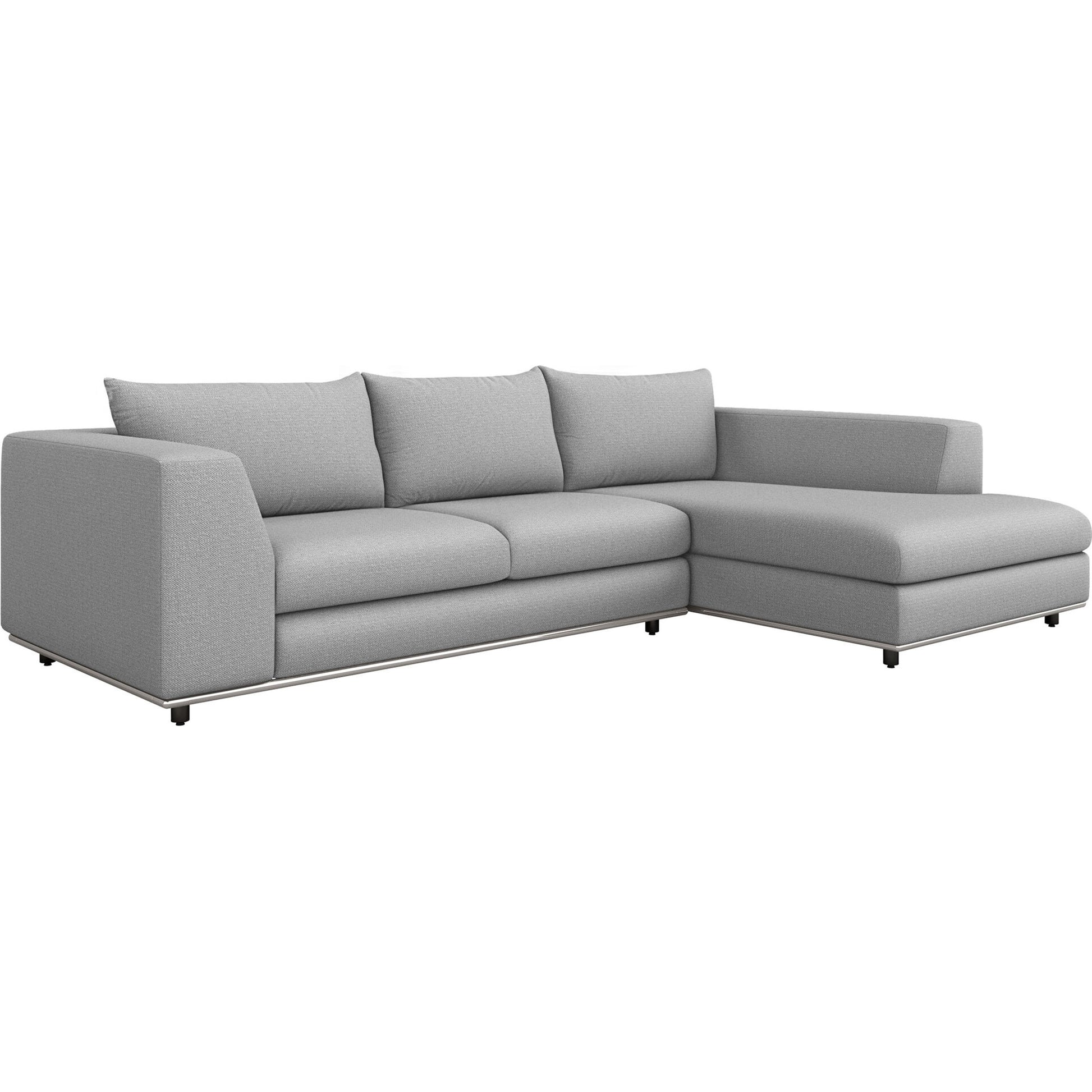 Comodo Chaise Sectional Left Facing by Interlude Home. Made from unique in a modern style.