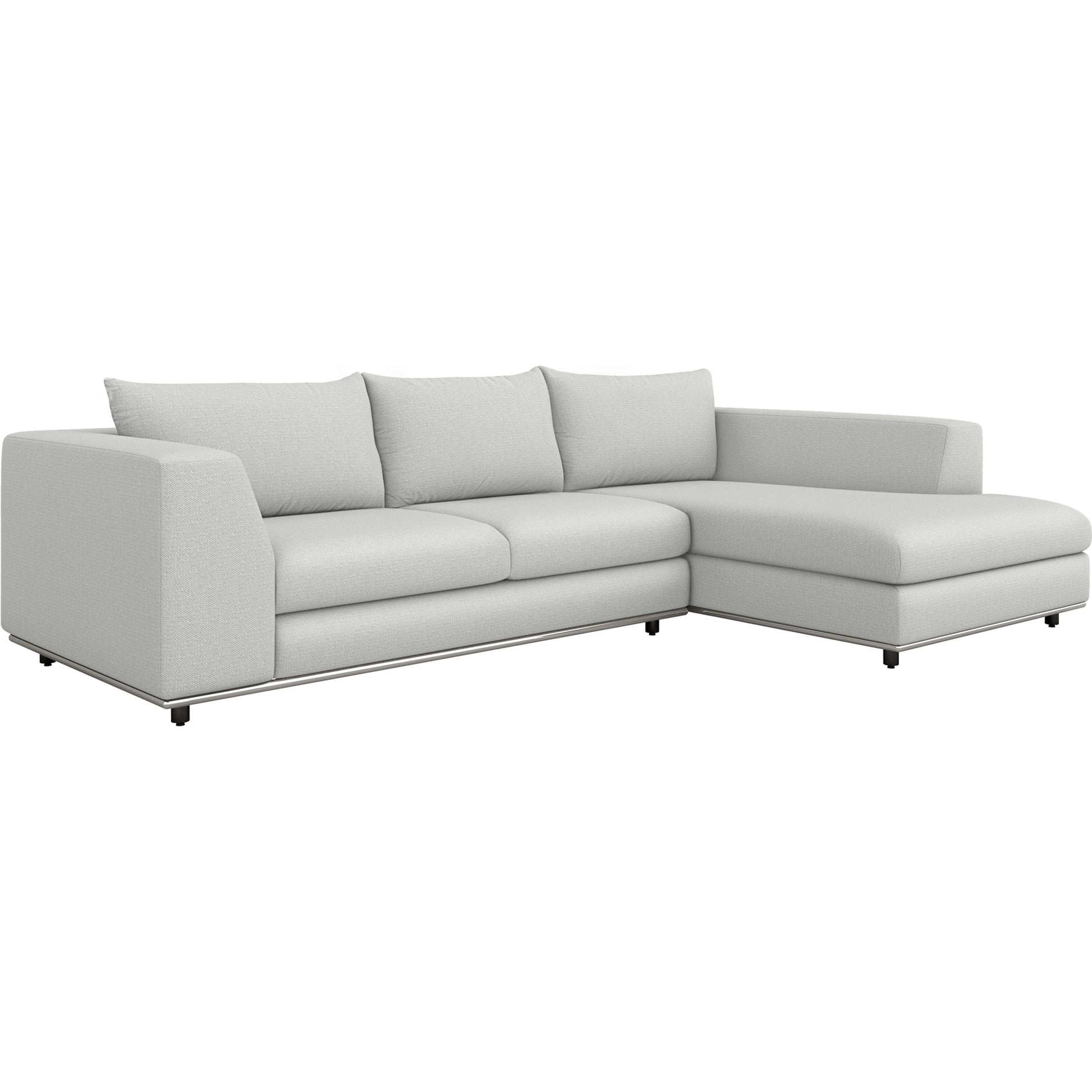 Comodo Chaise Sectional Left Facing by Interlude Home. Made from unique in a modern style.