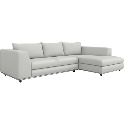 Comodo Chaise Sectional Left Facing by Interlude Home. Made from unique in a modern style.